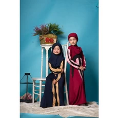 Gamis Satin Anak Ngaji Dropship