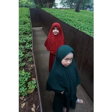 Baju Gamis Anak Katun Hijab Anak Murah ASDF