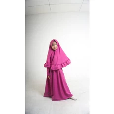 Baju Gamis Syari Anak Abg Polos Cutetrik