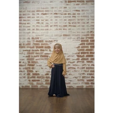 Gamis Polos Anak Perempuan Lucu Cutetrik