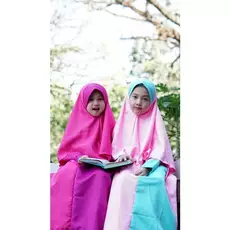 Model Gamis Anak Bahan Wolfis Lucu Labella