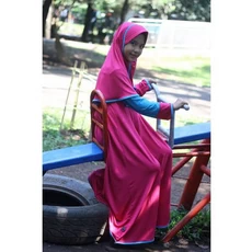 Gamis Anak Tanggung Arab Polos Cutetrik