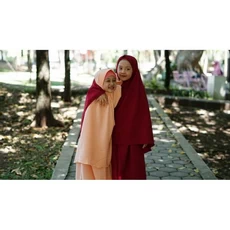 Gamis Syari Couple Ibu Dan Anak Lucu Aruwais