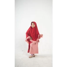 Model Gamis Anak Bahan Wolfis Lucu Labella