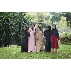 Model Gamis Anak Perempuan Lucu Paku Payung