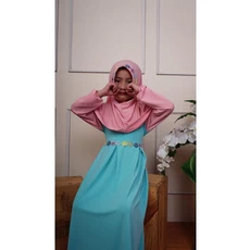 Gamis Anak Bercadar Seragam Anak Tanggung