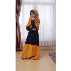 Baju Gamis Anak Remaja Ngaji 8 Tahun