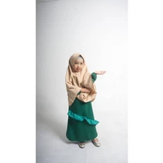 Gamis Anak Bahan Katun Rayon TPA 13 Tahun