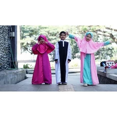 Get Gamis Anak Syari Murah 10 Tahun