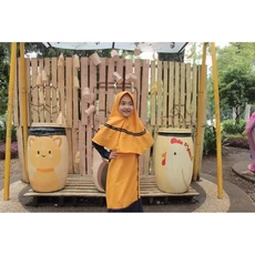 Baju Gamis Muslim Anak TPQ 9 Tahun