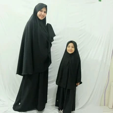 Gamis Anak Syari Bahan Wolfis Cadar Terbaru