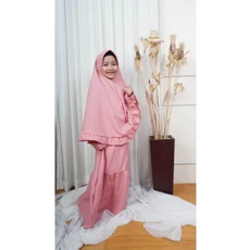 Baju Gamis Ibu Anak Santri 11 Tahun