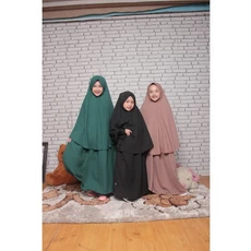 Gamis Anak Panjang 115 Polos Remaja