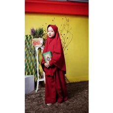 Gamis Item Pakaian Muslim Anak Lucu 10 Tahun