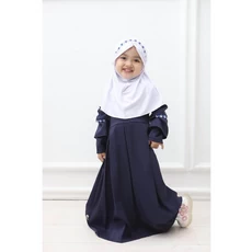 Baju Gamis Anak Perempuan Syar I Pesantren Terbaru 2023