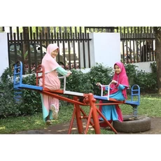 Gamis Anak 6 Th Hijau Botol Lucu Grosir