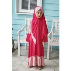 Baju Gamis Anak Katun Hijab Anak Murah Labella