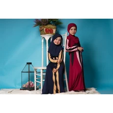 Gamis Anak Remaja Jersey Murah 12 Tahun