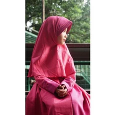 Gamis Anak Smp Polos Seragam ABG