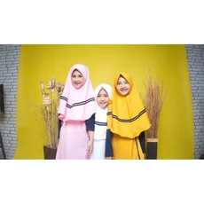 Gamis Anak Jersey Syari Anaya