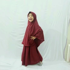 Gamis Anak Sekolah Polos Reseller