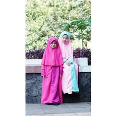 Gamis Anak Unicorn Dress Syari 11 Tahun