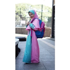 Gamis Brukat Anak Polos Terbaru