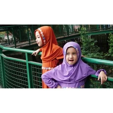 Baju Gamis Anak Panjang MI ASDF