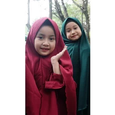 Baju Gamis Pakaian Muslim Anak Niqab Reseller