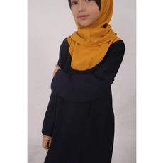 Gamis Anak Bahan Moscrep Lebaran Reseller