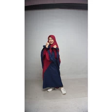 Gamis Anak Satin Velvet TPQ Reseller