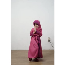 Gamis Anak Terbaru Kombinasi TPQ Promo