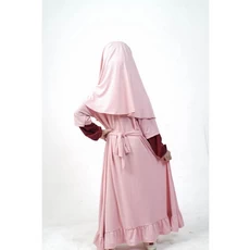 Gamis Polos Anak Seragam Cutetrik