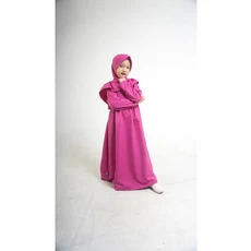 Gamis Katun Toyobo Anak Balita Paku Payung