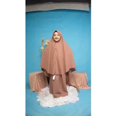 Gamis Anak Bahan Katun Rayon Syari 9 Tahun