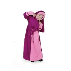 Gamis Anak Dan Ibu Set Jilbab Lebaran ABG