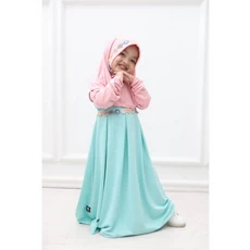 Gamis Anak Perempuan Bahan Katun Lucu 5 Tahun