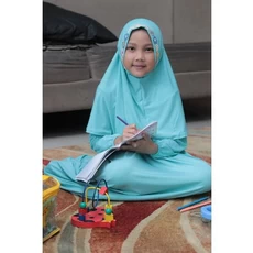 Baju Gamis Cadar Syari Anak Pesantren Dropship