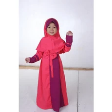 Gamis Anak 10Th Bahan Katun Syari 13 Tahun