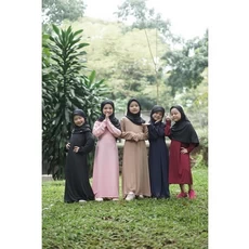 Gamis Anak Wollycrepe Santri Aiska