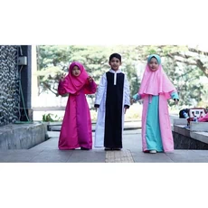 Gamis Couple Ibu Dan Anak Lucu 7 Tahun