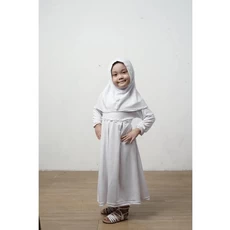 Gamis Anak Syari Polos Polos 8 Tahun