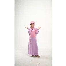 Gamis Tutu Anak Polos Dropship