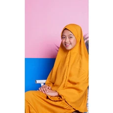 Gamis Anak Qirana Cadar Gratis Ongkir