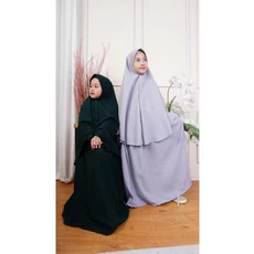 Set Gamis Anak Banat TPQ Remaja