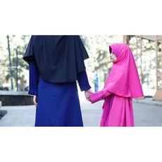 Baju Gamis Anak Kombinasi TPA Gratis Ongkir