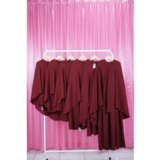 Gamis Anak Pakaian Muslim Anak Perempuan Polos Tanggung
