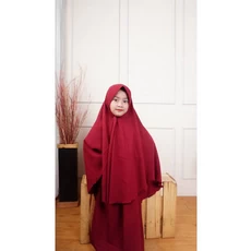 Gamis Anak Remaja Jumbo Polos Terbaru 2023