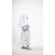 Gamis Kaos Anak Muslim Niqab 8 Tahun