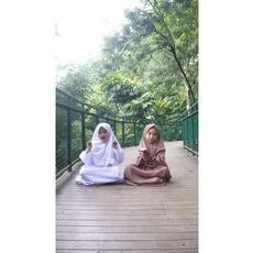 Model Gamis Anak Bahan Baloteli Niqab Grosir